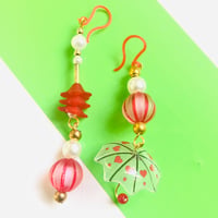 乙女なパラソルピアス
