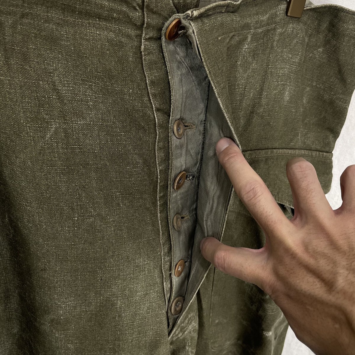 French Army M44 Linen Pants | Kiffer boutique