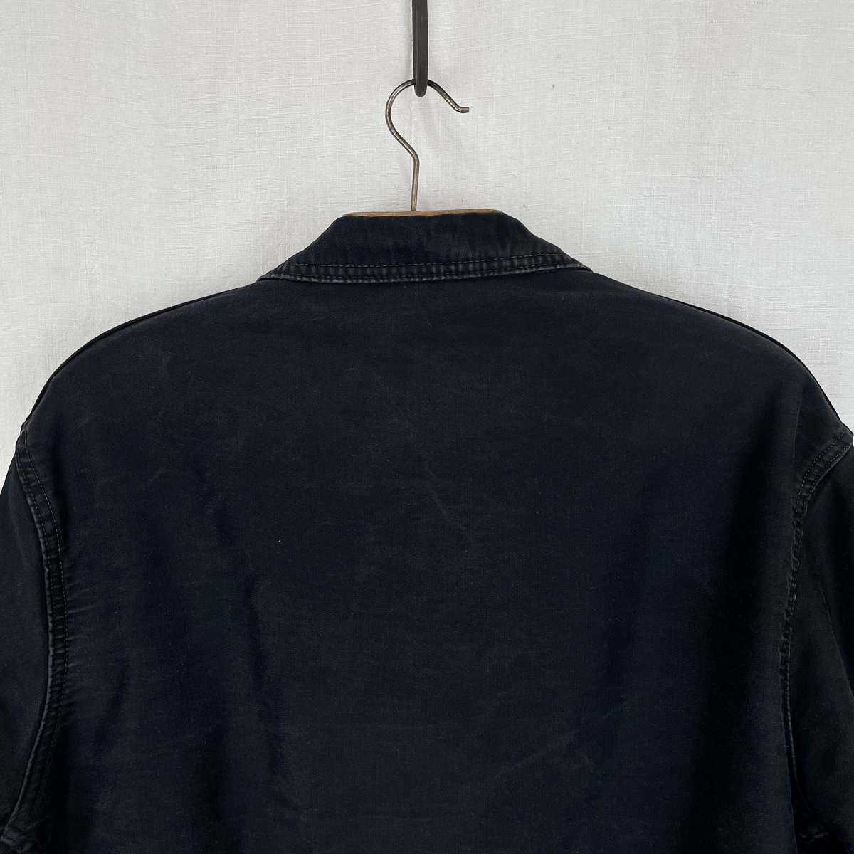 Le Mont St Michel Black Moleskin Jacket Size56 Le Mont St Michel Black Moleskin Jacket Size56