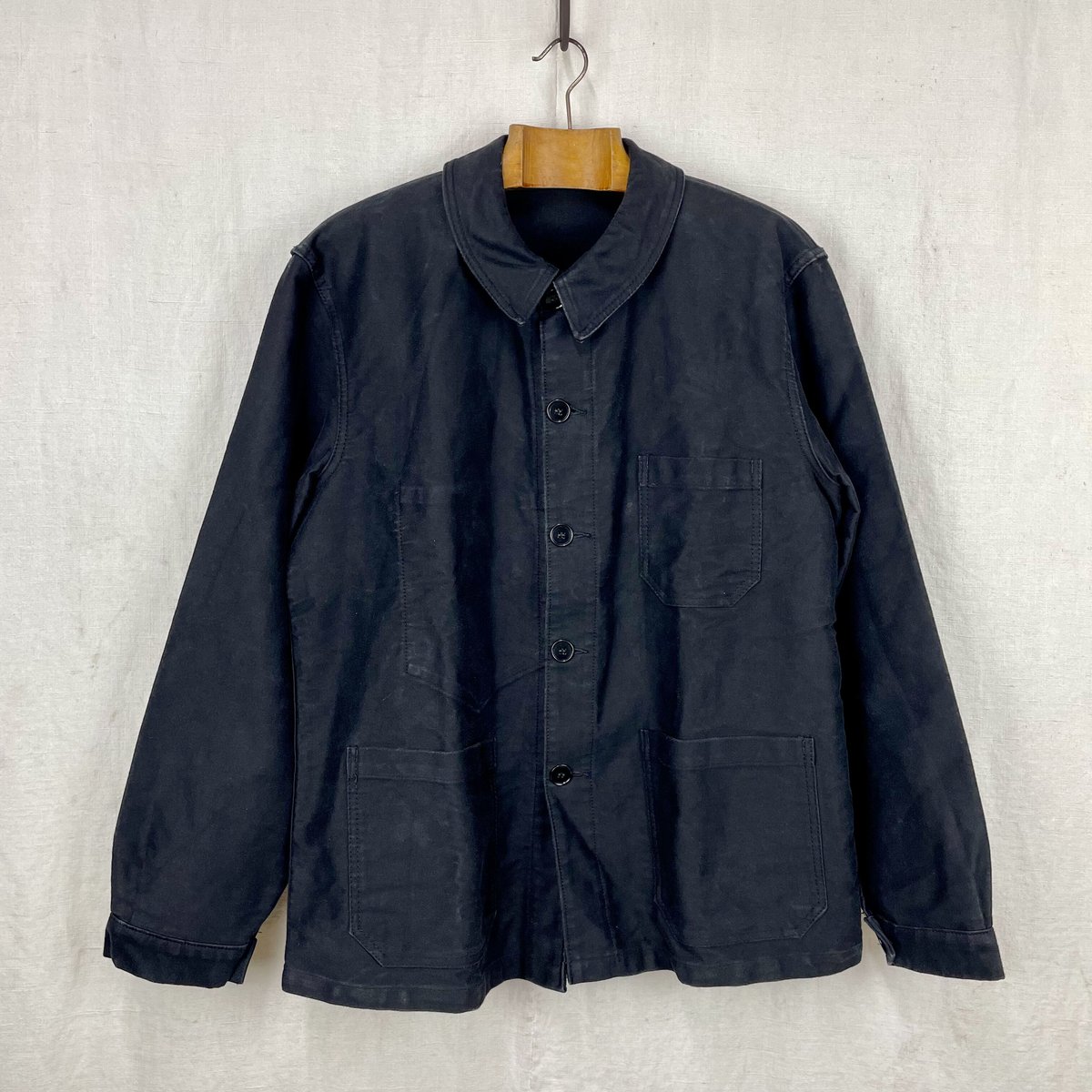 Beau-Fort Black Moleskin Jacket Size46 | Kiffer Beau-Fort Black Moleskin Jacket Size46 | Kiffer