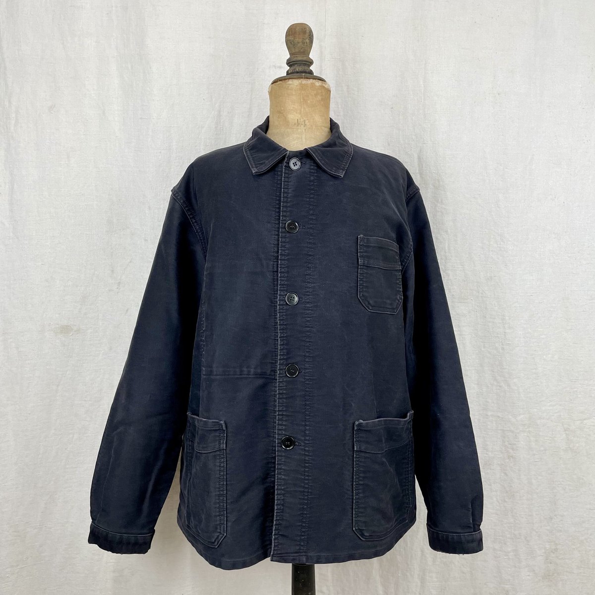 希少 60s LE MONT ST MICHEL ブラックモールスキンジャケット Le Mont 