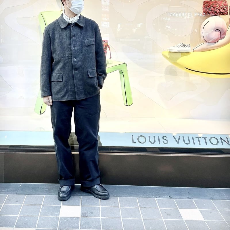 フランス軍 M52 チノパン 黒染め オーバーダイ LATHRILLS BLOG