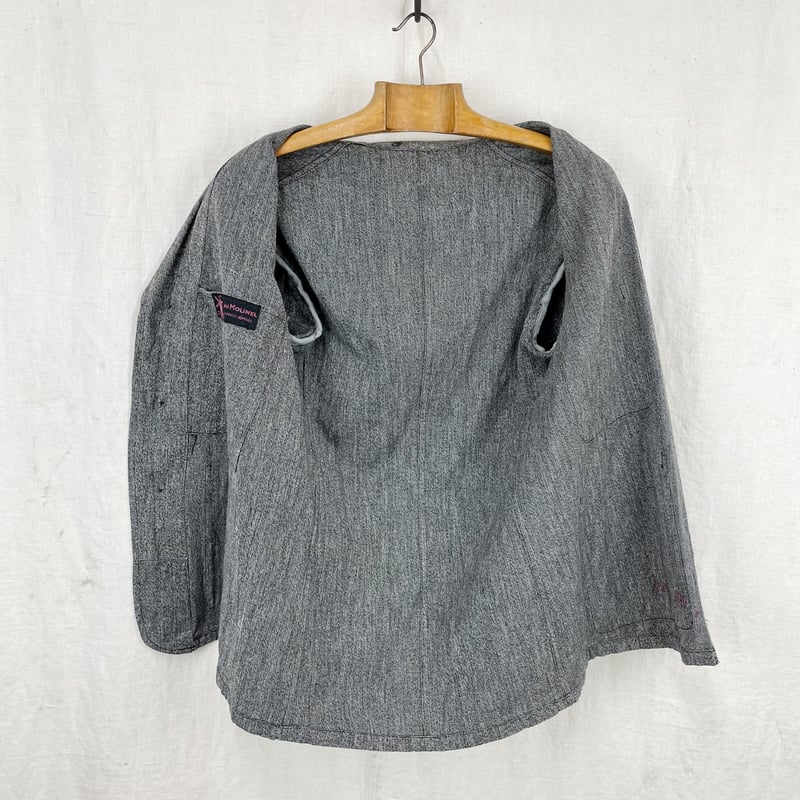 Au Molinel Black Chambray Jacket | Kiffer boutique Au Molinel Black Chambray Jacket | Kiffer boutique