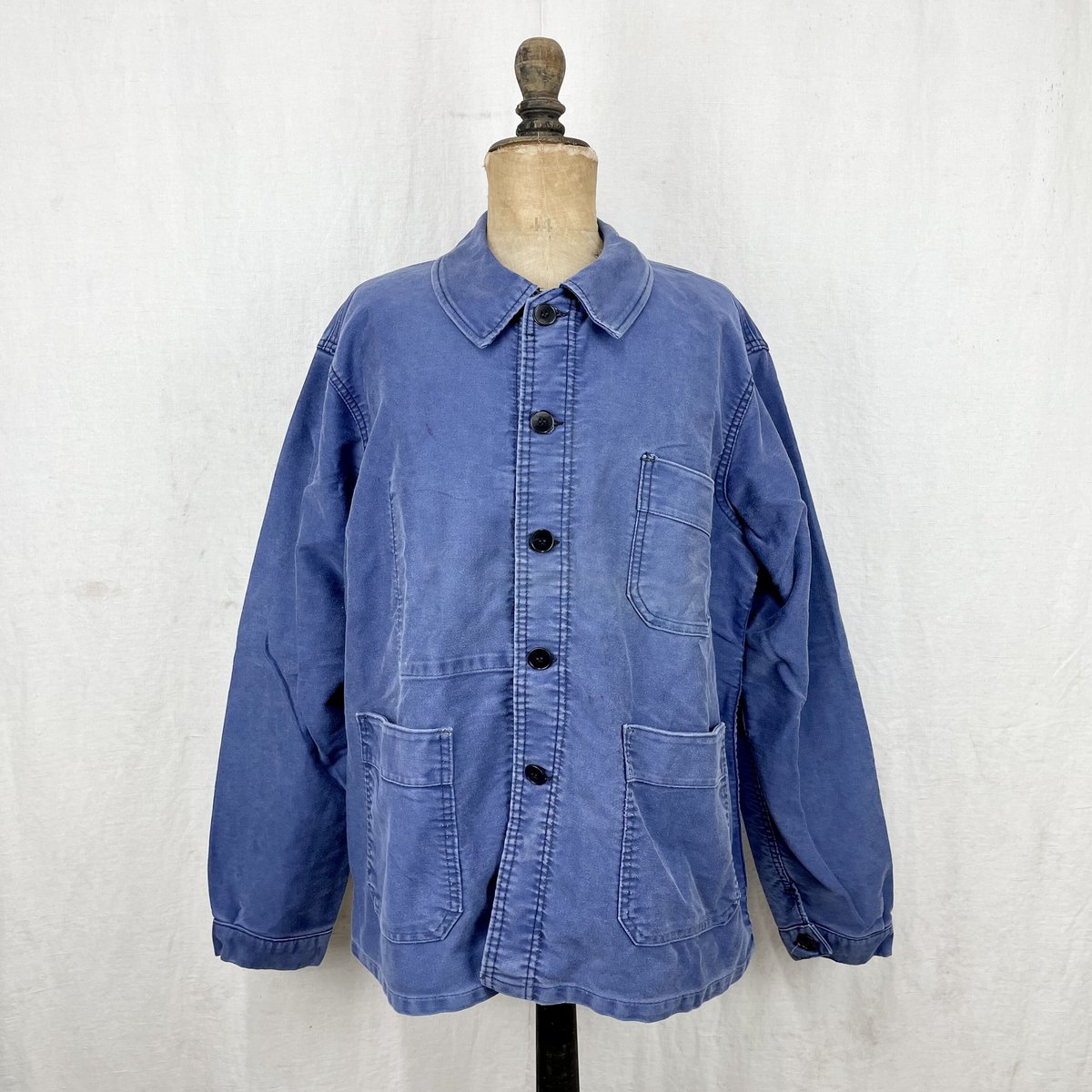 Adolphe Lafont Blue Moleskin Jacket 52 | Kiffer Adolphe Lafont Blue Moleskin Jacket 52 | Kiffer