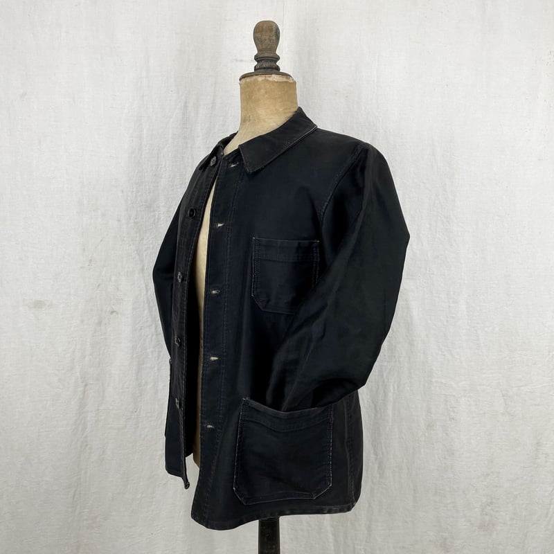 Dubure & Deverchere Black Moleskin Jacket | Kif 