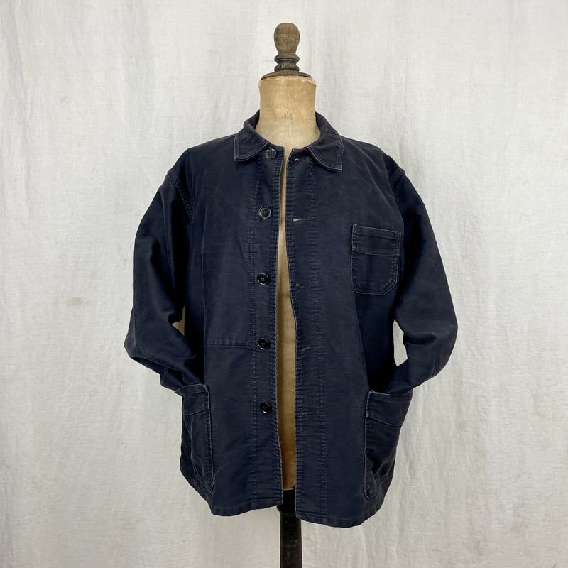 Le Mont St Michel Black Moleskin Jacket Size56 Le Mont St Michel Black Moleskin Jacket Size56