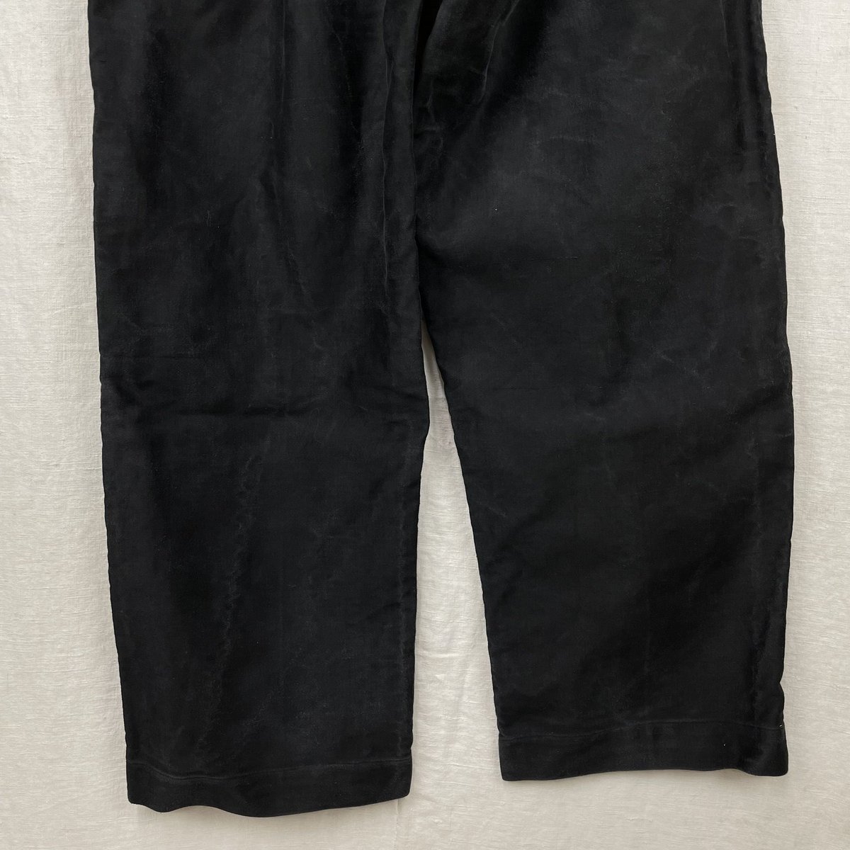 Adolphe Lafont Black Moleskin Pants Oldtag | Ki...