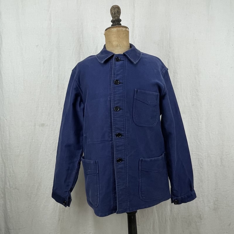 Adolphe Lafont Blue Moleskin Jacket | Kiffer bo