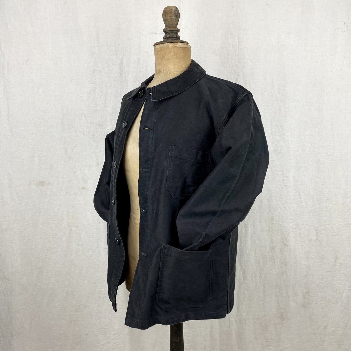Beau-Fort Black Moleskin Jacket Size46 | Kiffer Beau-Fort Black Moleskin Jacket Size46 | Kiffer