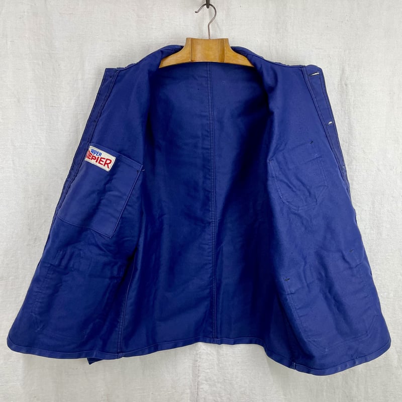 Super Crepier Blue Moleskin Jacket Deadstock | Super Crepier Blue Moleskin Jacket Deadstock |