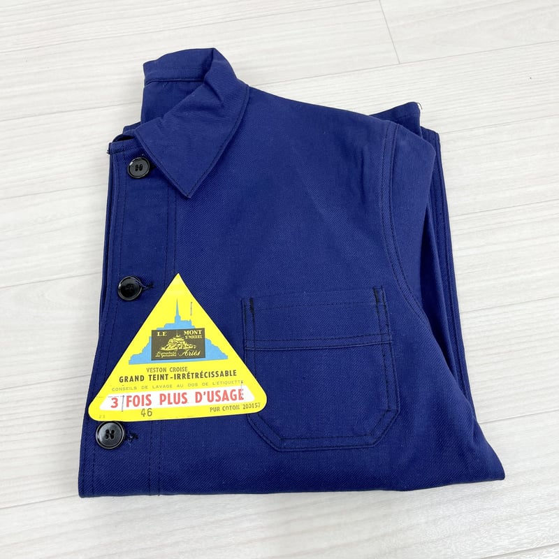 Le Mont St Michel Cotton Twill Jacket 46 Deadst Le Mont St Michel Cotton Twill Jacket 46 Deadst