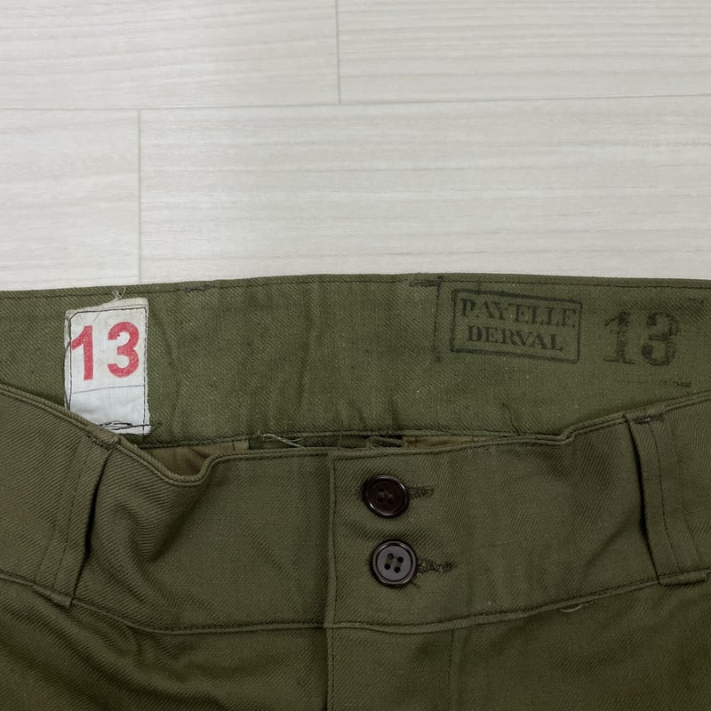 French Army M47 Trousers Early Deadstock Size13...