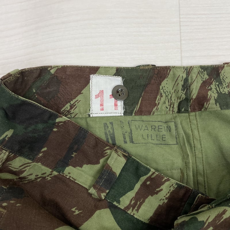 French Army Lizard Camo Paratrooper Trousers De...