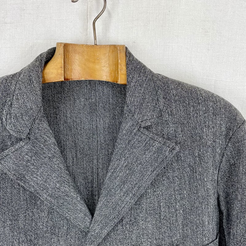 Au Molinel Black Chambray Jacket | Kiffer boutique Au Molinel Black Chambray Jacket | Kiffer boutique