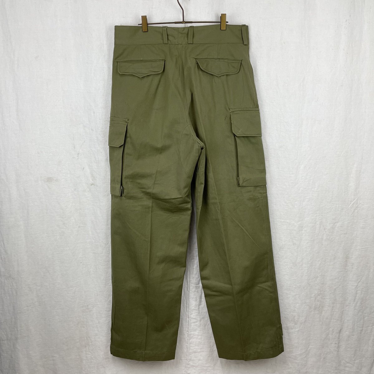 French Army M47 Trousers Early Metal Bottan Dea