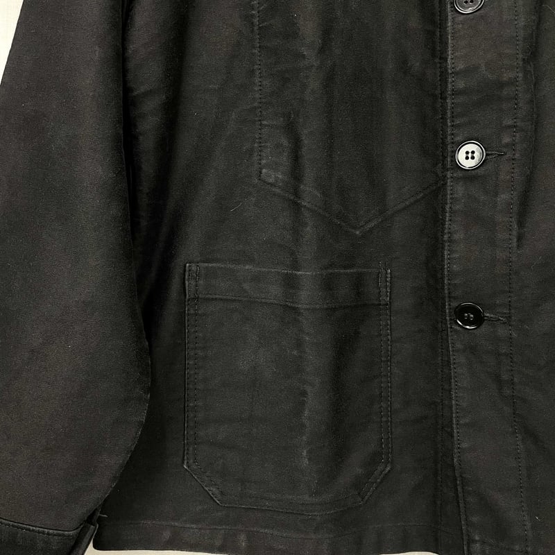 Beau-Fort Black Moleskin Jacket Size46 | Kiffer Beau-Fort Black Moleskin Jacket Size46 | Kiffer