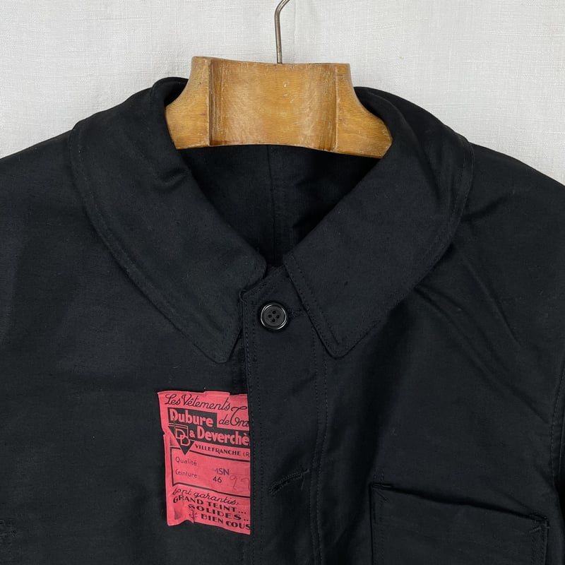 Dubure & Deverchere Black Moleskin Jacket Deads Dubure & Deverchere Black Moleskin Jacket Deads