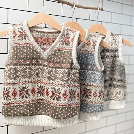 キッズニットベスト