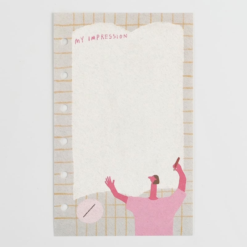 ちゃみページ 三嶋さつき｜「MY BOOKs LOG」 システム手帳 リフィル MINI6