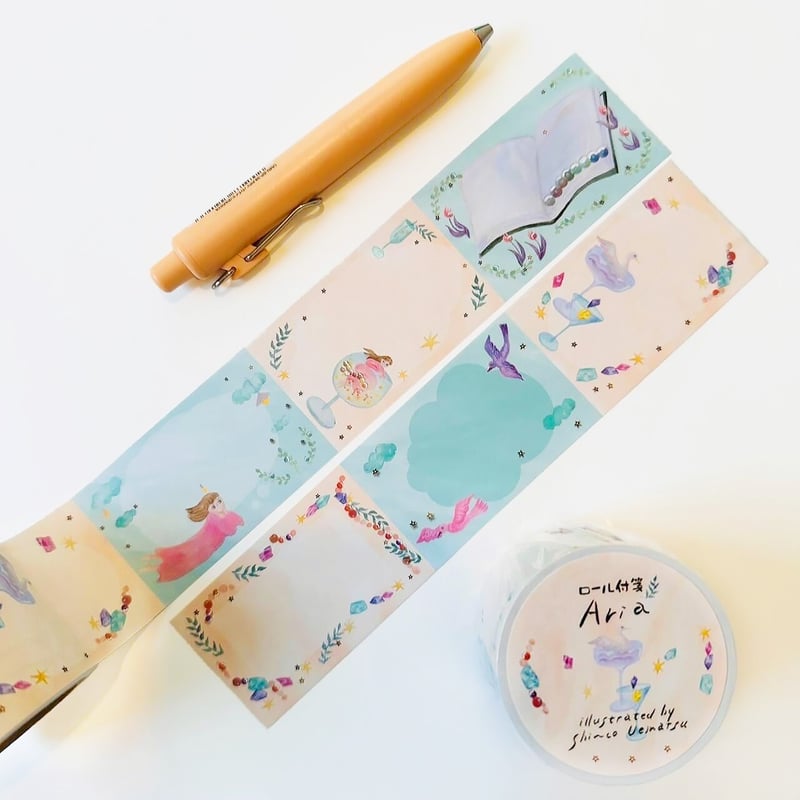 Shinco Uematsu 「ロールふせん Aria 」 | FUJIHATOSYA