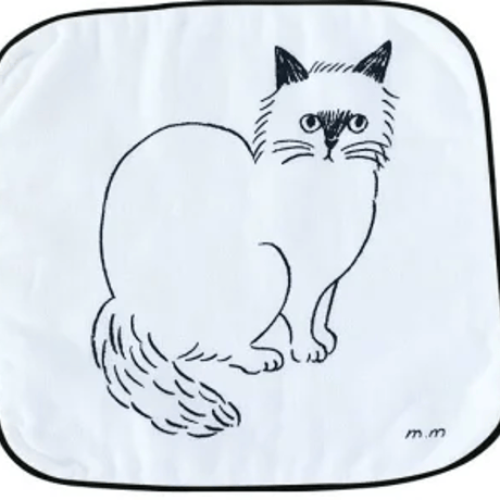 [松尾ミユキ] m.m Hand towel ハンドタオル Cat