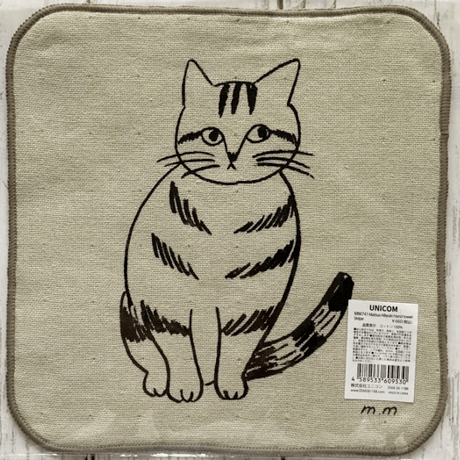 [松尾ミユキ] m.m Hand towel ハンドタオル Cat