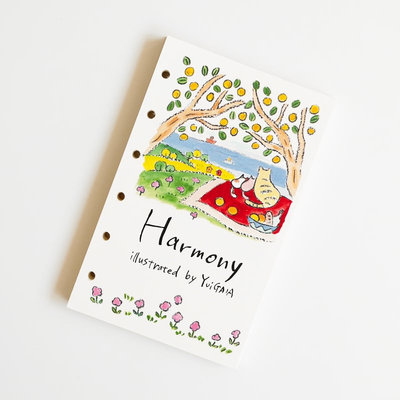 新作ENJOYシリーズ！オリジナル手帳用リフィル M6 「Harmony