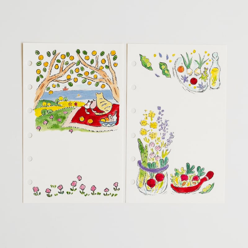 新作ENJOYシリーズ！オリジナル手帳用リフィル M6 「Harmony