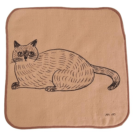 [松尾ミユキ] m.m Hand towel ハンドタオル Cat