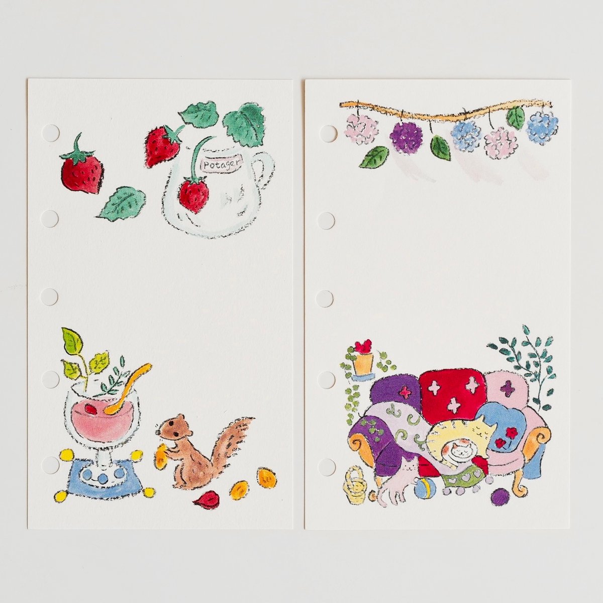 melodyページ♡⃜ 新作ENJOYシリーズ！オリジナル手帳用リフィル M5 「Melody