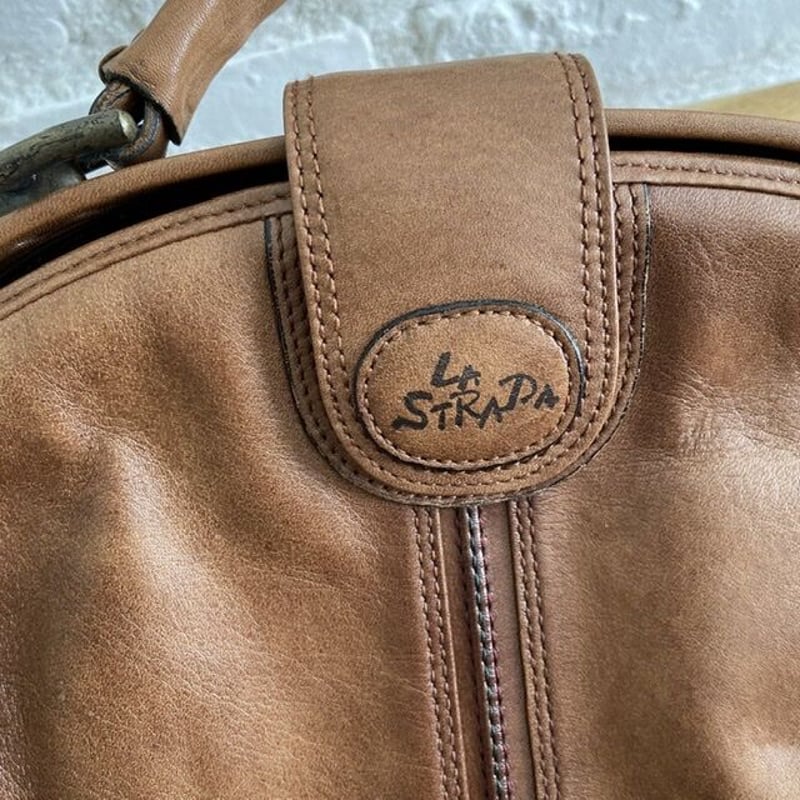 LASTRADAレザー手染めハンドバッグ | USED SHOP NORA LASTRADAレザー手染めハンドバッグ | USED SHOP NORA