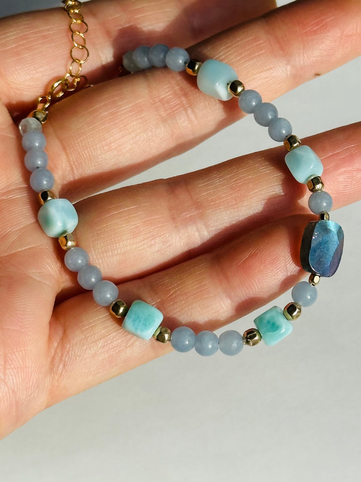 ユニドロブレスレット ブルー | unicorndropped SHOP