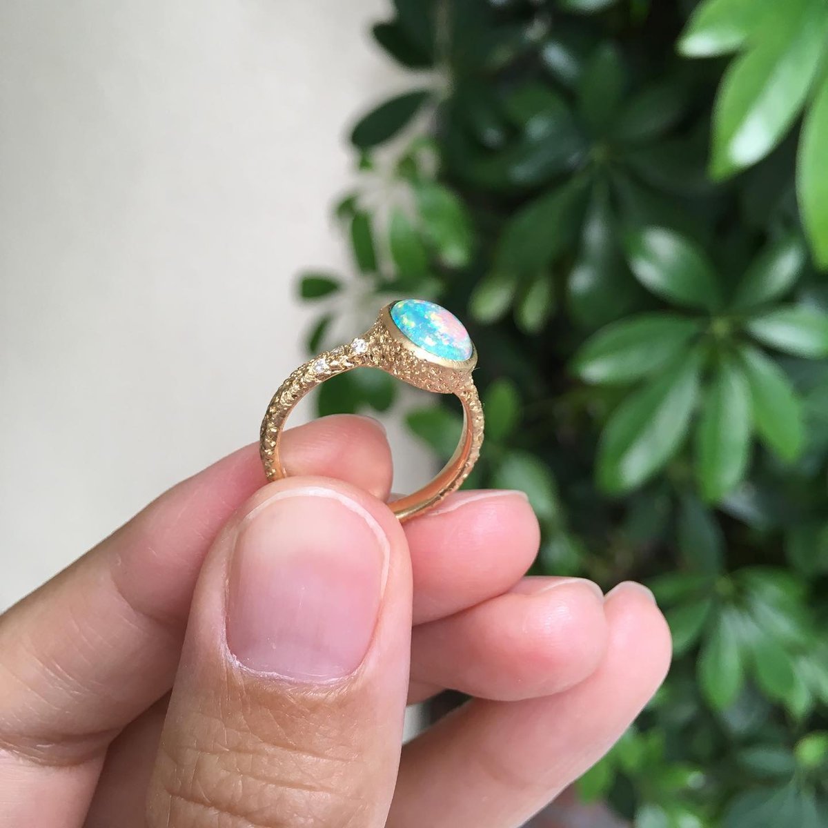 オパール】K18リング | 煌美術工芸（Kira Art Jewelry）