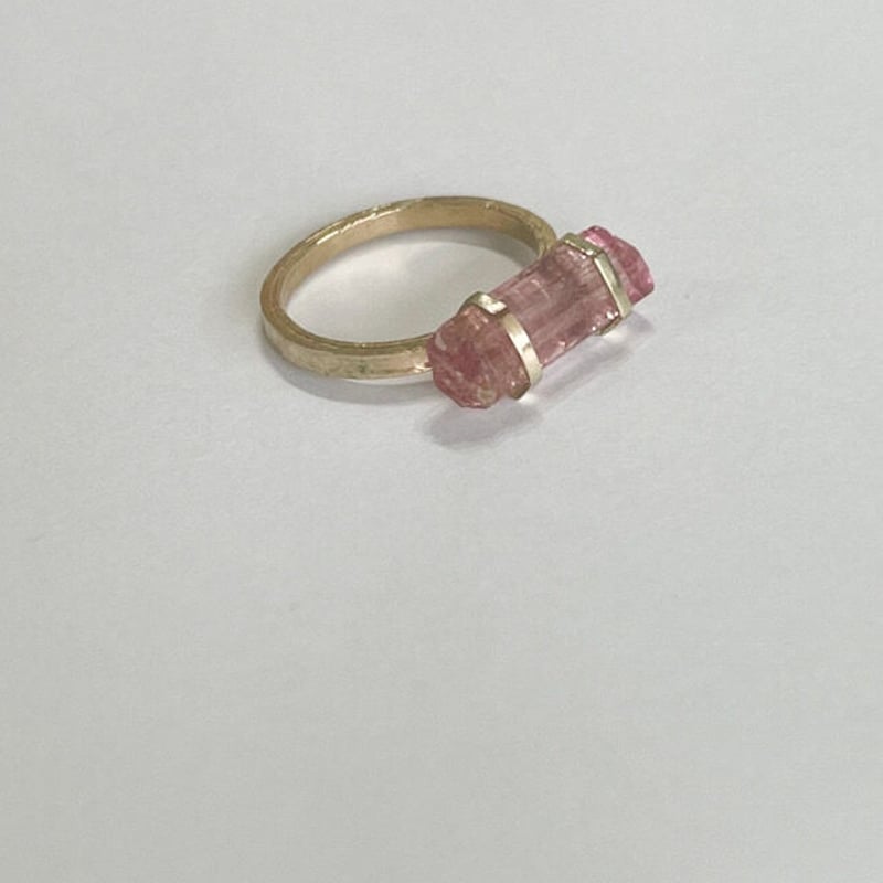 トルマリン】k10原石リング | 煌美術工芸（Kira Art Jewelry）