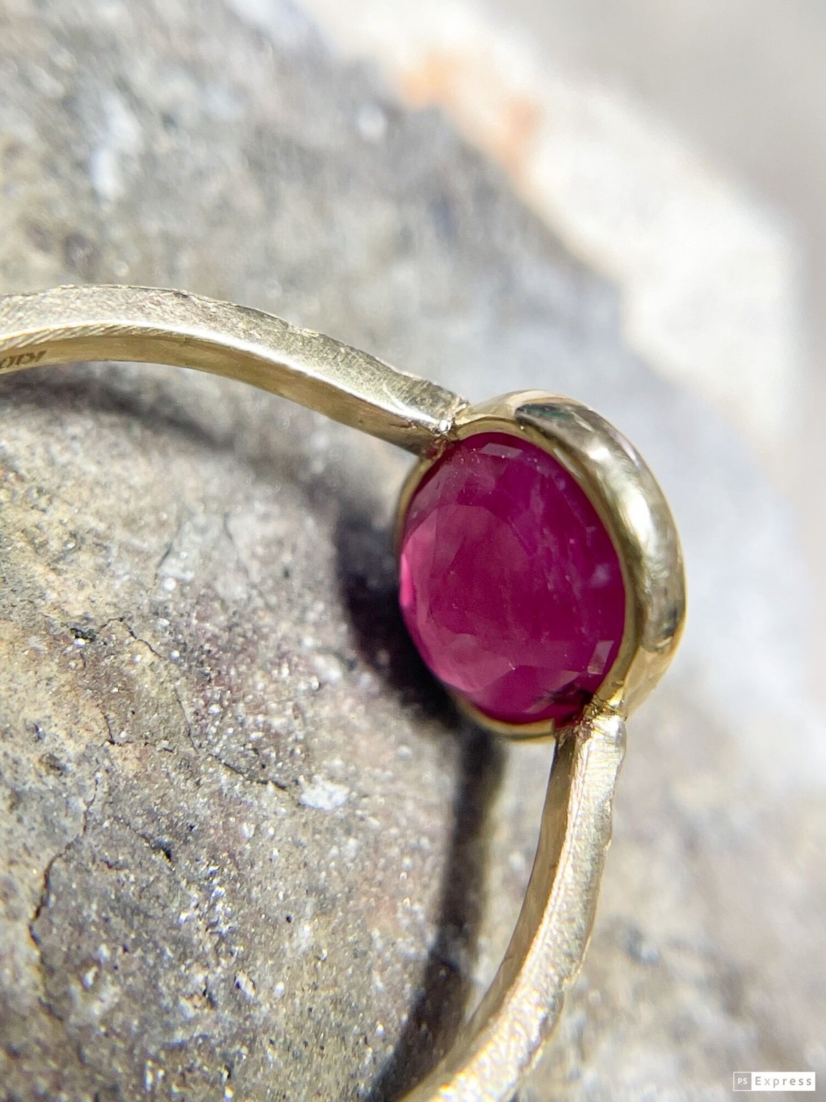 ルビー】k10シンプルリング | 煌美術工芸（Kira Art Jewelry）