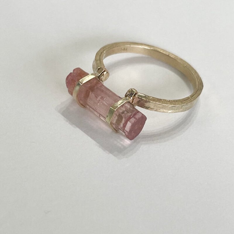 トルマリン】k10原石リング | 煌美術工芸（Kira Art Jewelry）