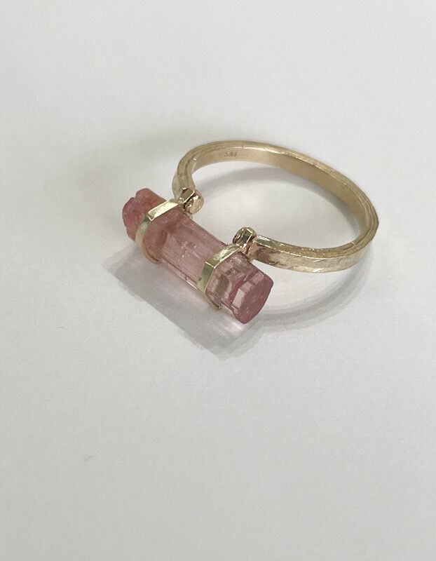 トルマリン】k10原石リング | 煌美術工芸（Kira Art Jewelry）