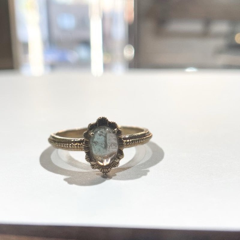 バイカラートルマリン】k10リング | 煌美術工芸