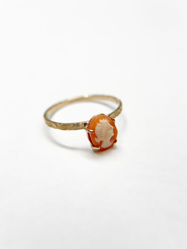 アンティークカメオ】k10リング | 煌美術工芸（Kira Art Jewelry）
