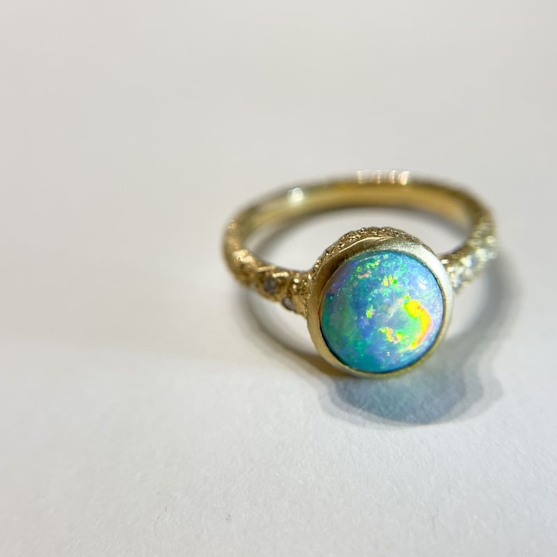 オパール】K18リング | 煌美術工芸（Kira Art Jewelry）