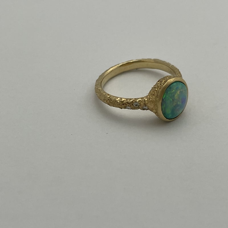 オパール】K18リング | 煌美術工芸（Kira Art Jewelry）