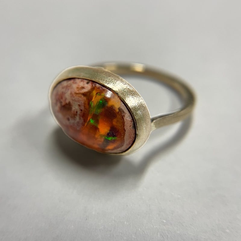 カンテラオパール】k10リング | 煌美術工芸 カンテラオパール】k10リング | 煌美術工芸