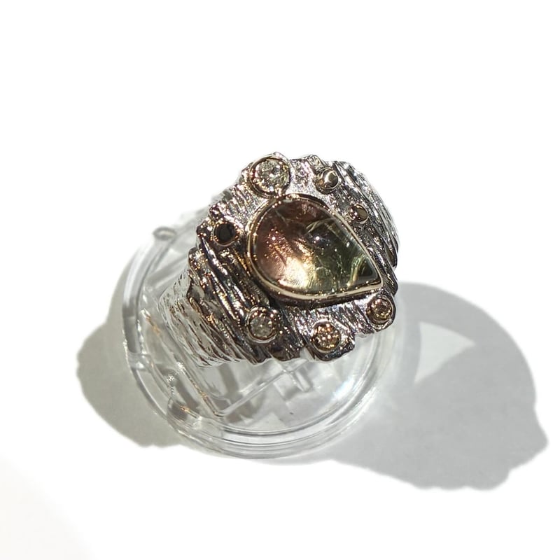 パーティーカラートルマリン】k10/SV925 | 煌美術工芸（Kira Art Jewelry）