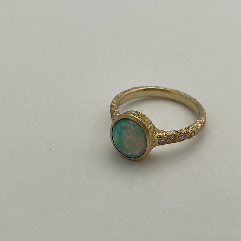 オパール】K18リング | 煌美術工芸（Kira Art Jewelry）