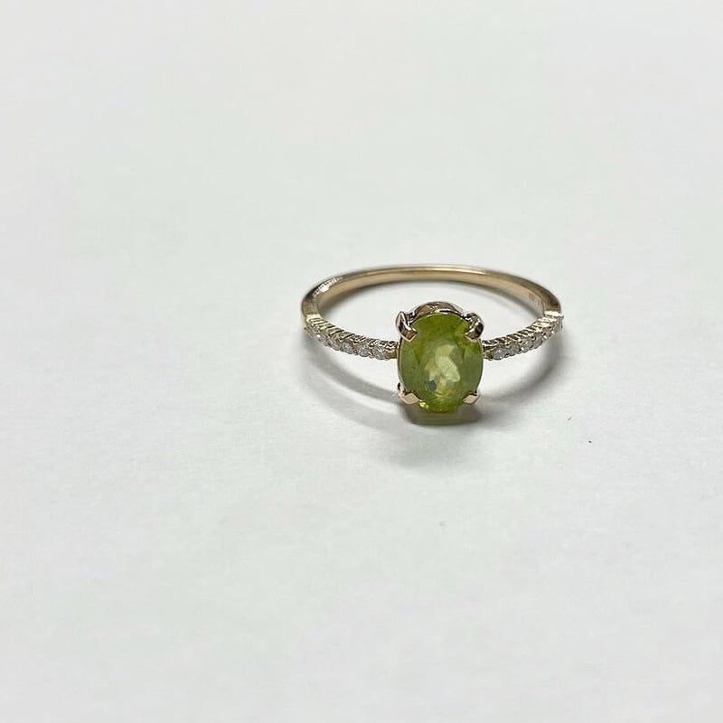 スフェーン】k10リング | 煌美術工芸 スフェーン】k10リング | 煌美術工芸