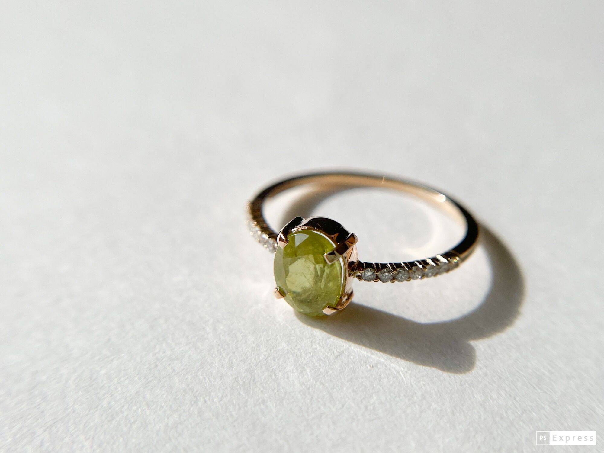 高品質✨K10 スフェーン リング✩*.゜天然石×k10 スフェーン】k10リング | 煌美術工芸（Kira Art Jewelry）