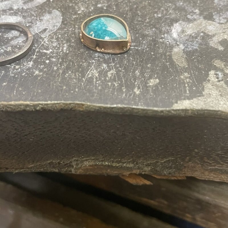 アマゾナイトシリカ】k10リング | 煌美術工芸