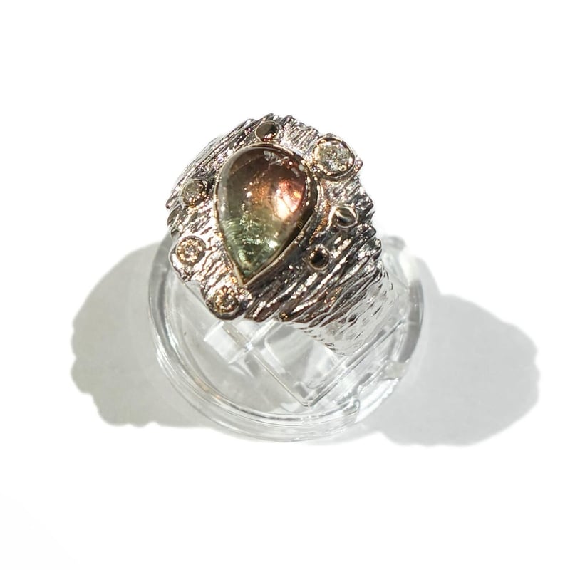 パーティーカラートルマリン】k10/SV925 | 煌美術工芸（Kira Art Jewelry）