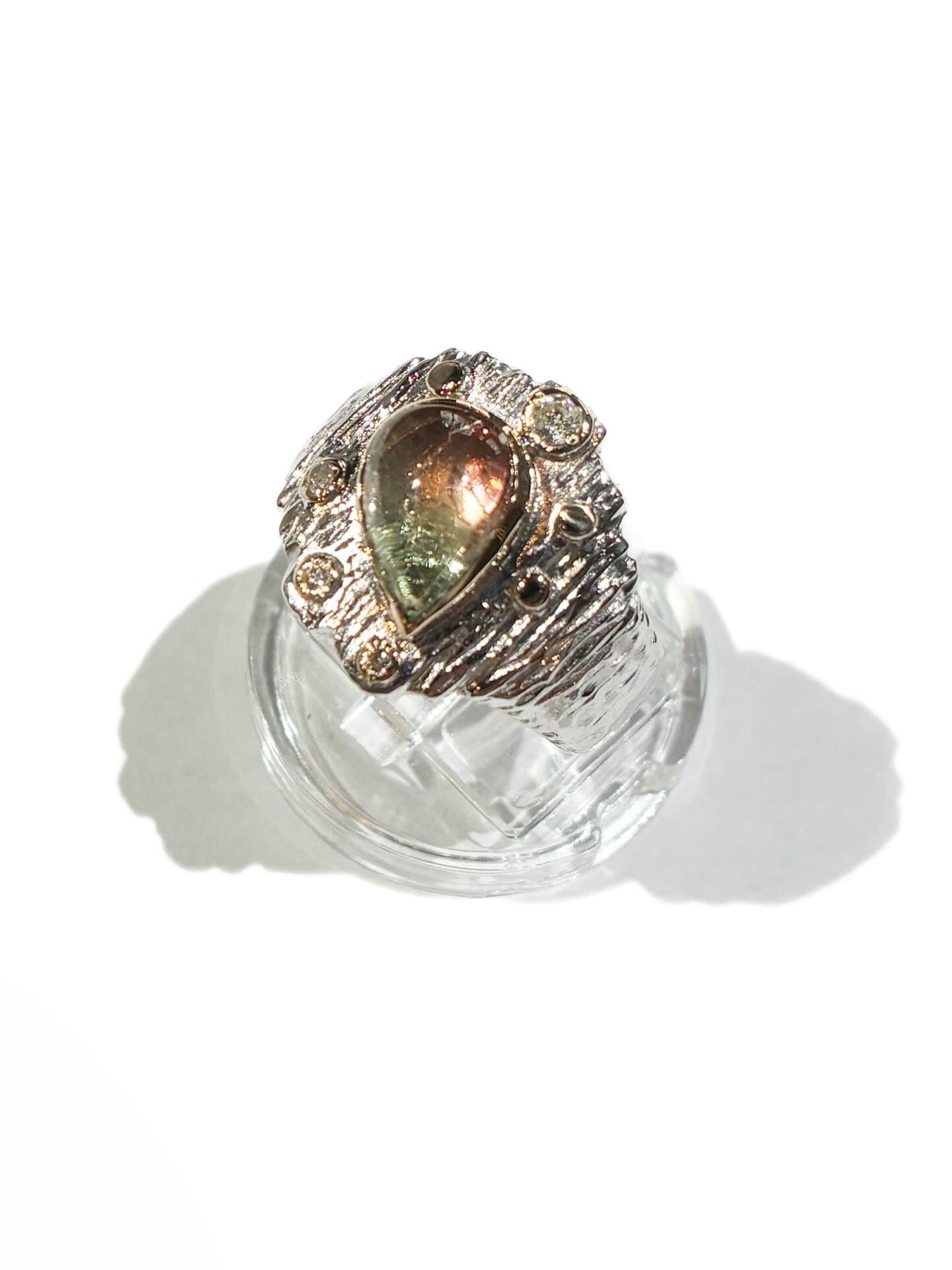 パーティーカラートルマリン】k10/SV925 | 煌美術工芸（Kira Art Jewelry）