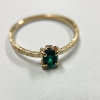 【エメラルド】k10リング